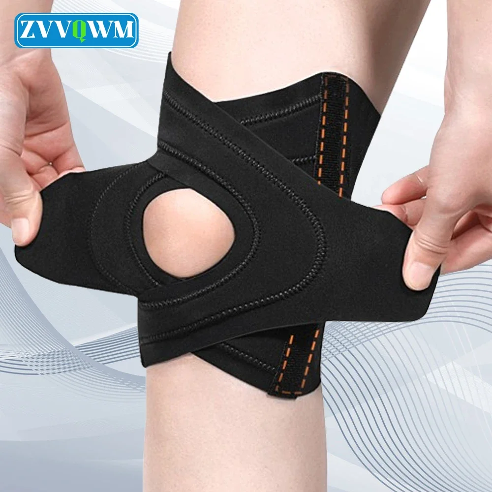 

1Pcs Adjustable Patella Knee Brace Women Men Arthritis Knee Protection Brace Joint Pain Sports Knee Support Meniscus Tear