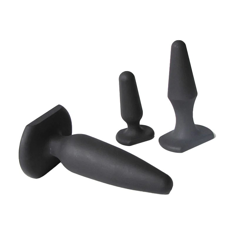 S/m/l silicone plug anal butt plug iniciante estimulação anal instrutor masculino feminino trrainer anal adulto brinquedos sexuais para casais sm