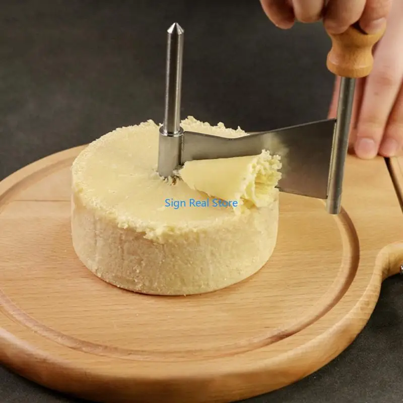 CHEESE Shaver Chocolate Shaver Rueda queso Fatridor Práctico Herramienta corte queso 41xb