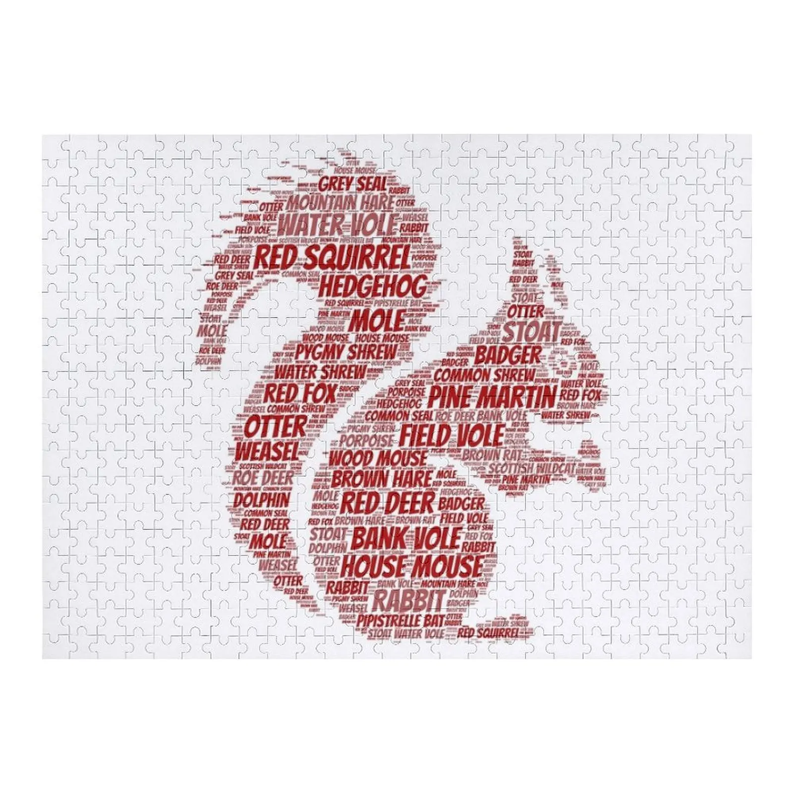 

The Mammals of Scotland Jigsaw Puzzle Personalized Wooden Name Personalized Gift Ideas Personalized For Kids Puzzle