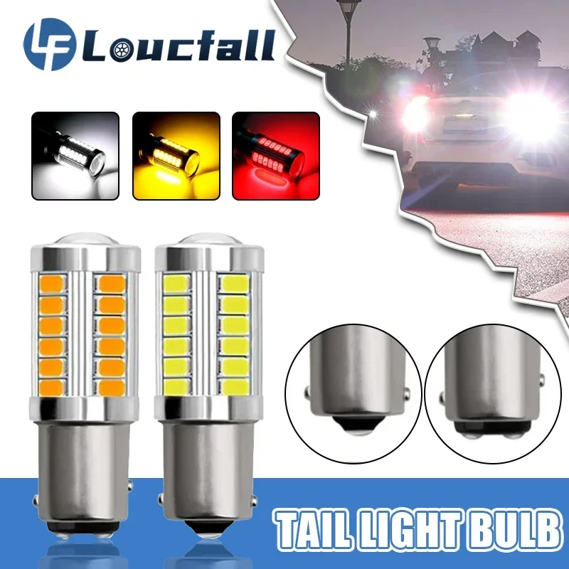 LED Car Tail Bulb 1156 BA15S P21W 1157 P21/5W BAY15D BAU15S PY21W Brake Lights Reverse Lamp Auto Led Turn Signal Lights