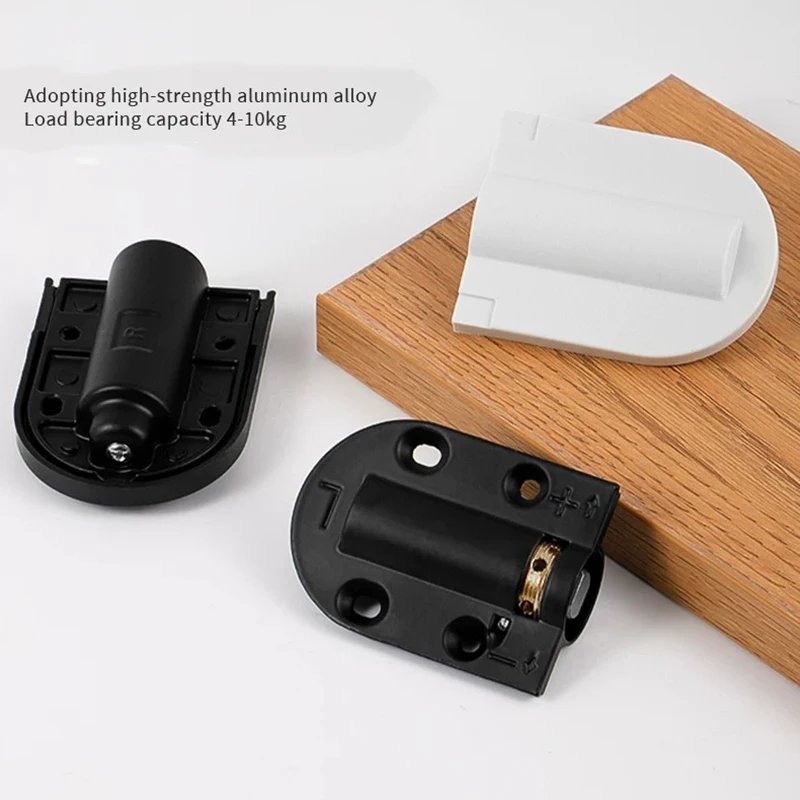 Heavy-Duty Vanity Mirror Cabinet Door Hinge with Adjustable Up-Down Flip Buffering for Makeup Room Hardware