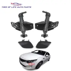 Front Headlight Washer Nozzle Headlamp Cleaning Spray Pump+ Cover Cap For KIA Optima K5 2015 2016 2017 18 98671-D4000 98672D4000