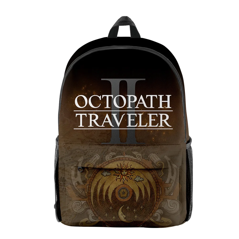 

Octopath Traveler 2 Harajuku Backpack Adult Unisex Kids Bags Casual Daypack Backpack School Anime Bags Back To School