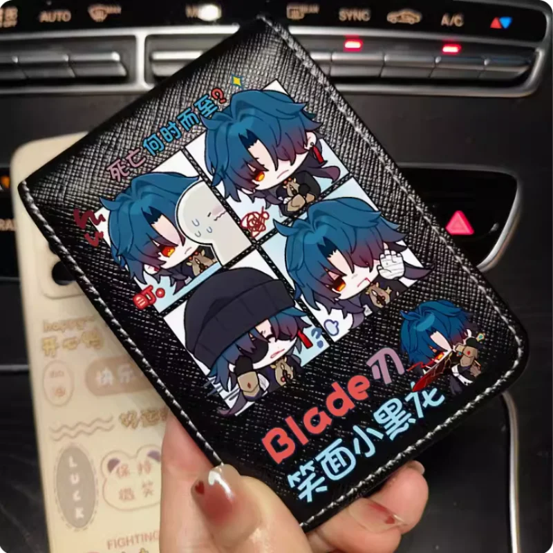 Anime Honkai: Star Rail Balde Fashion Wallet PU Purse Card Cash Holder Bag Cosplay Gift B440