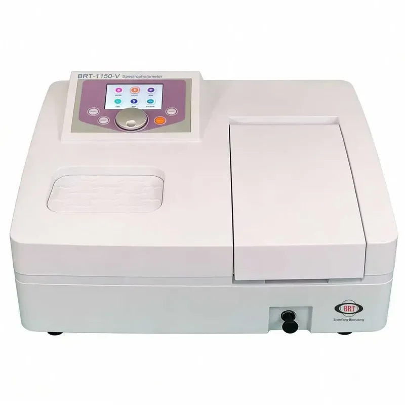 Equipo de Laboratorio, Espectrofotómetro Visible de 325-1050nm, Haz Único, Ancho de Banda de 4.0nm, Fotómetro Espectral con Software