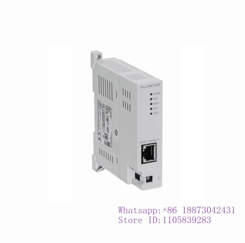 FX3U-ENET-ADP FX3U-ENET-L FX3N-ENET 32DP 1PG Ethernet communication adapter PLC expansion network module
