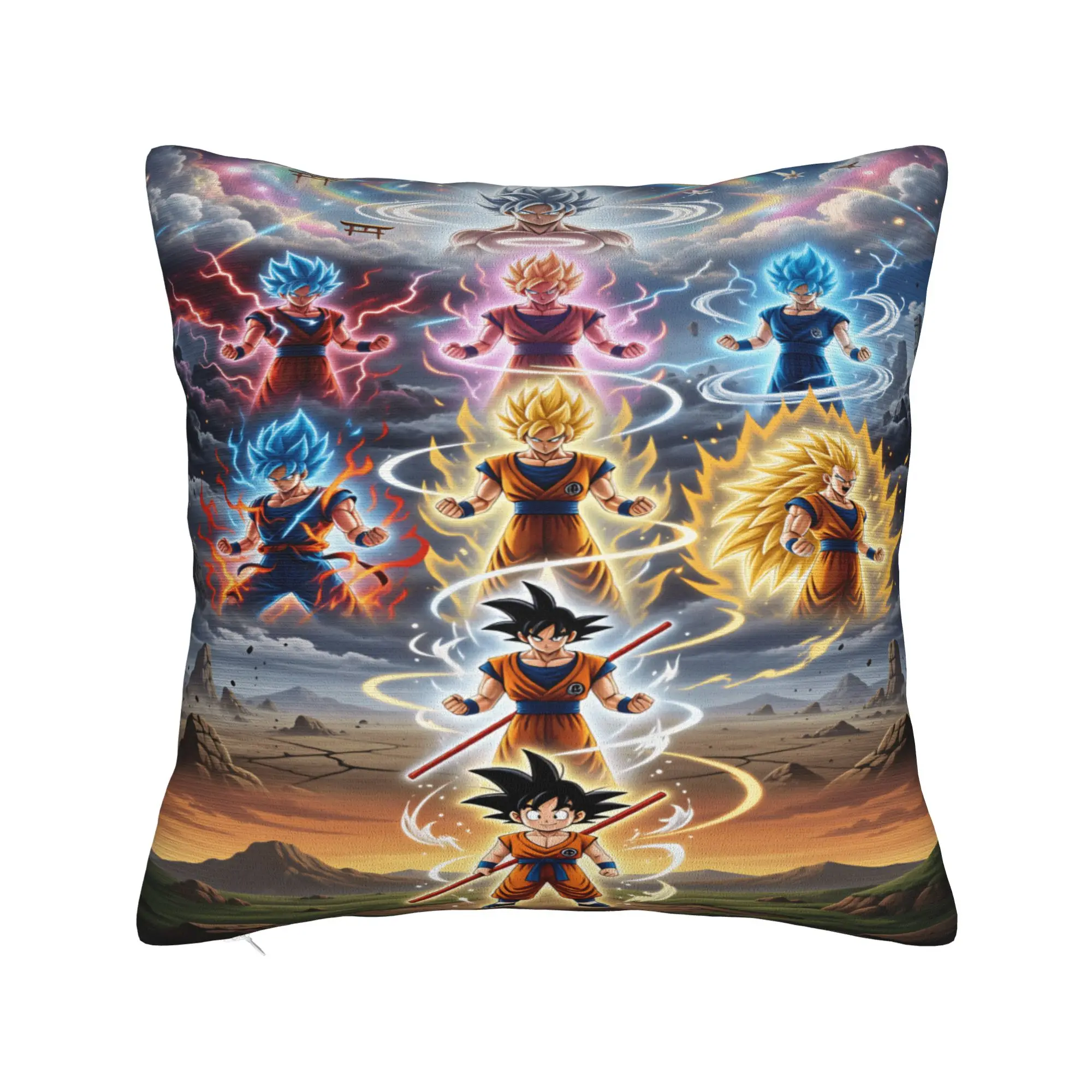 Pillow Cover D-Dragon Anime  Cute Funny Pillow Case For Chair Sofa Home Decor Pillowcases