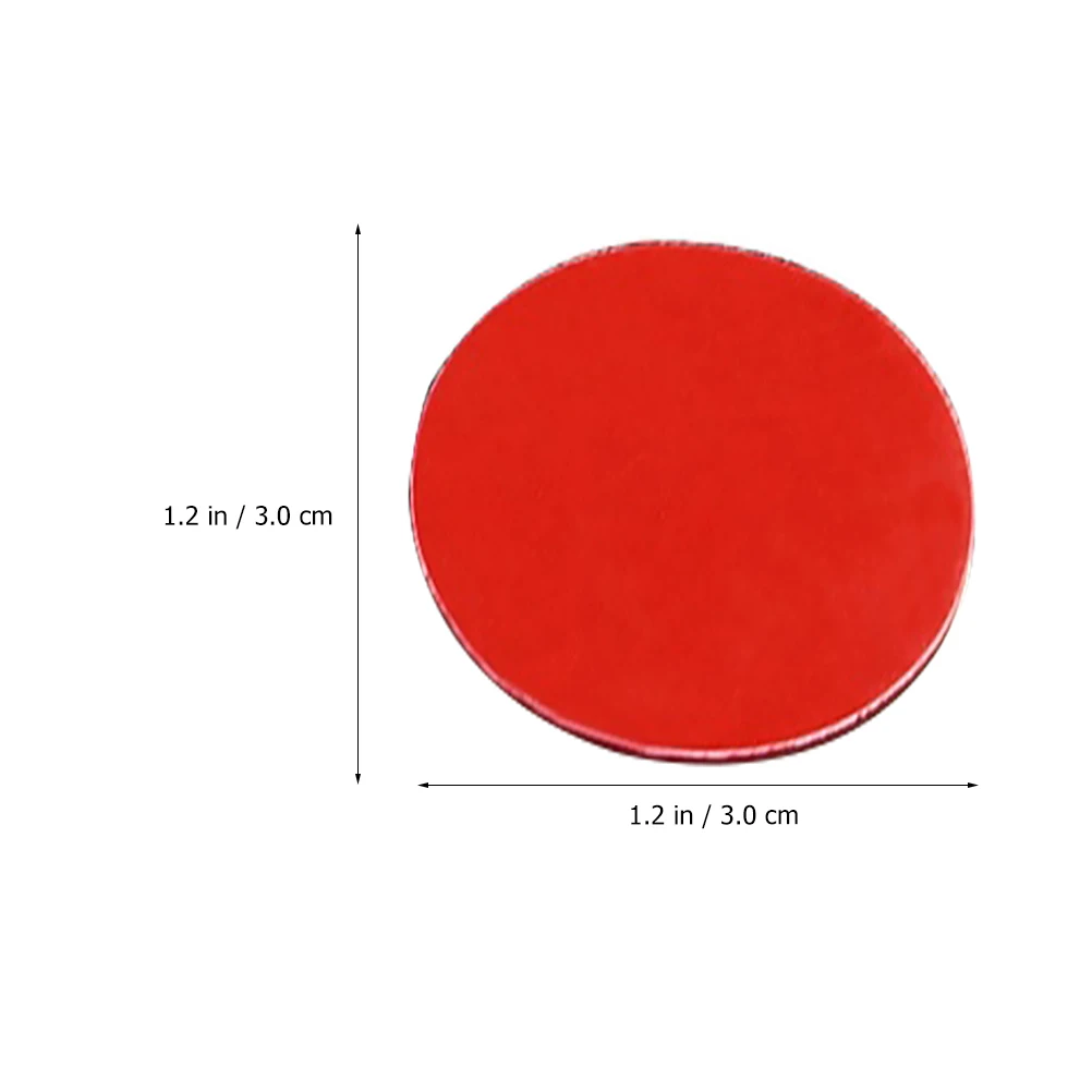 

50pcs Double Fixing nament Fixing Stickers Stickers Adhesive Round Tapes Car Accessories Round Pads PVC Car Accessories