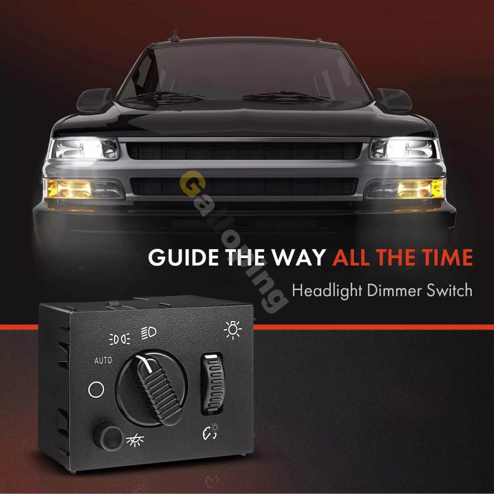 

Для Chevrolet Chevy Silverado 1500 2500 3500 GMC Sierra Yukon 2003-2007 купольный противотуманный переключатель фар диммер 19381535