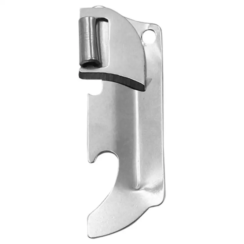 Stainless Steel Can Opener Stainless Steel Can And Bottle Opener Jar Openers For Kitchen & Restaurant Safe Cut Can Opener For