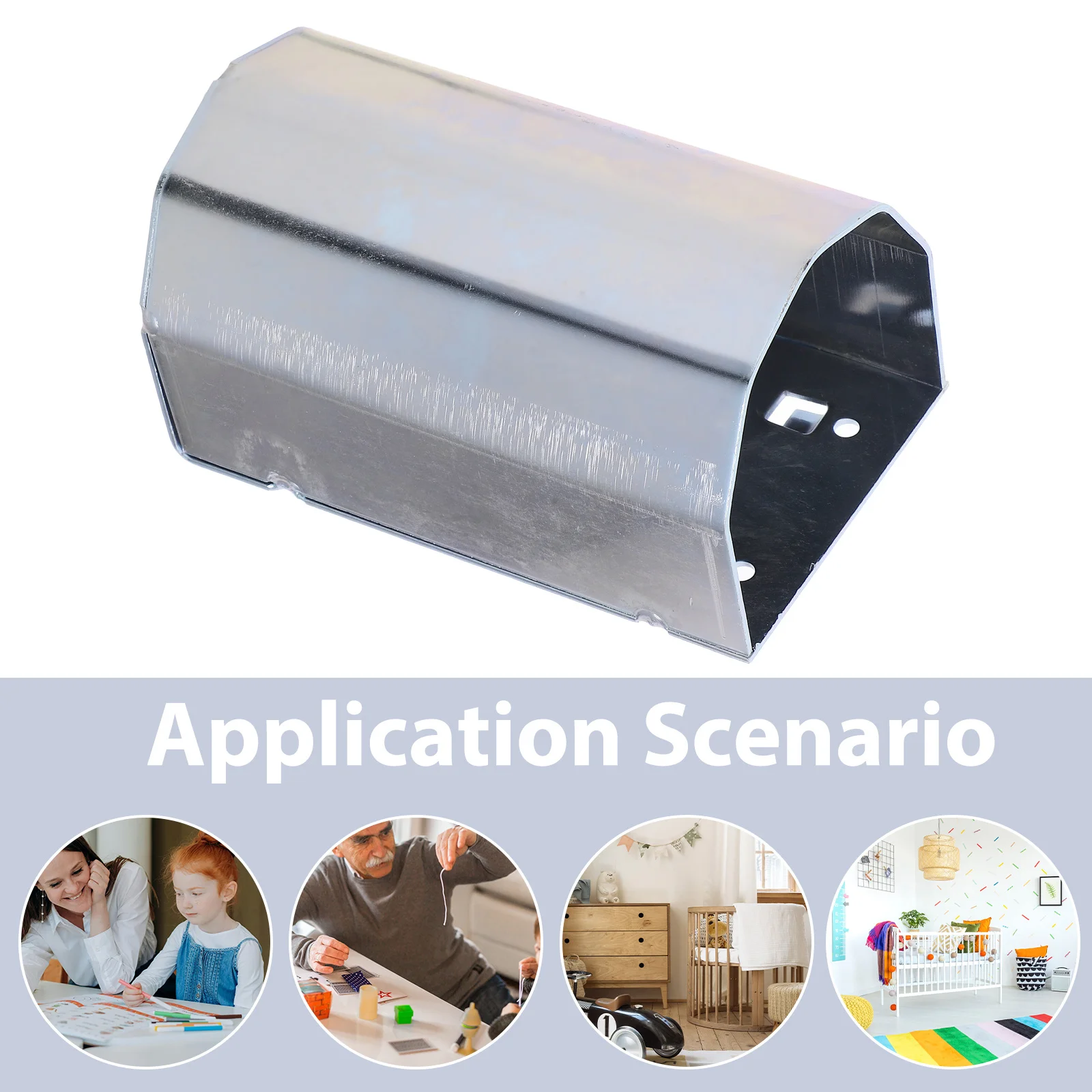 Pegboard Organizer Cup Storage Bucket For Pens Tools Hanging Pegboard Holder Minimalist Wall Mount Design Heavy Duty