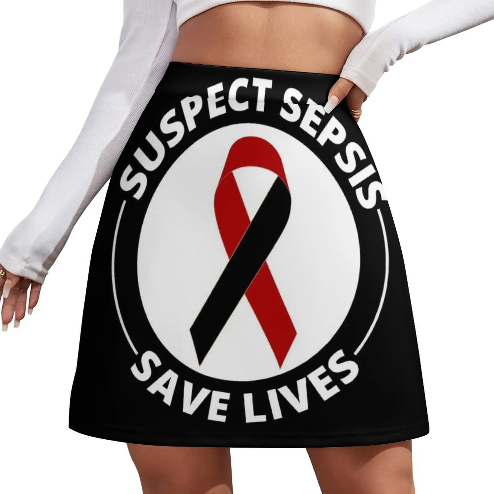 

Sepsis Awareness Mini Skirt korean style clothes women 2026 skirt women skirt for women