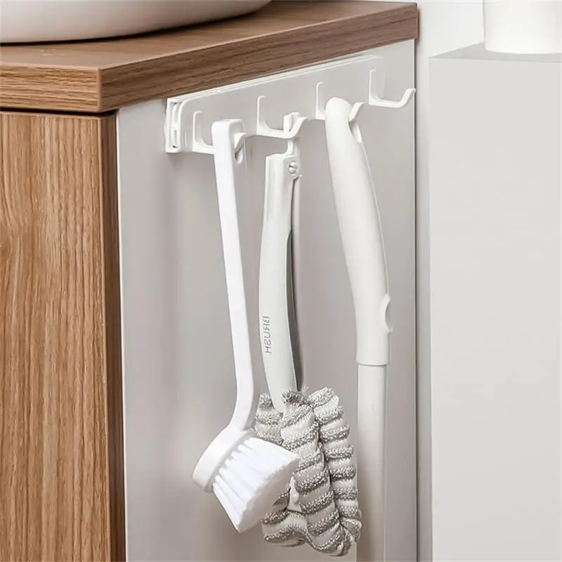 Gap Hooks Retractable Door Wall Hanging Side Sticky Hook Household  Kitchen Storage Organization Racks