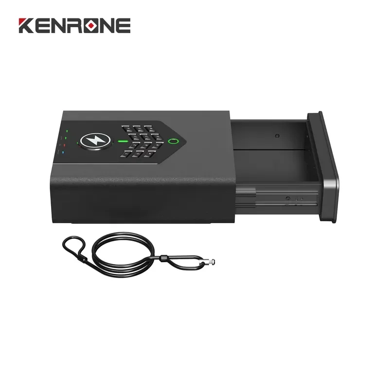 2026 Smart Fingerprint Security Box with USB Charging and Digital Lock Professional Safe with Timer for Home or Office