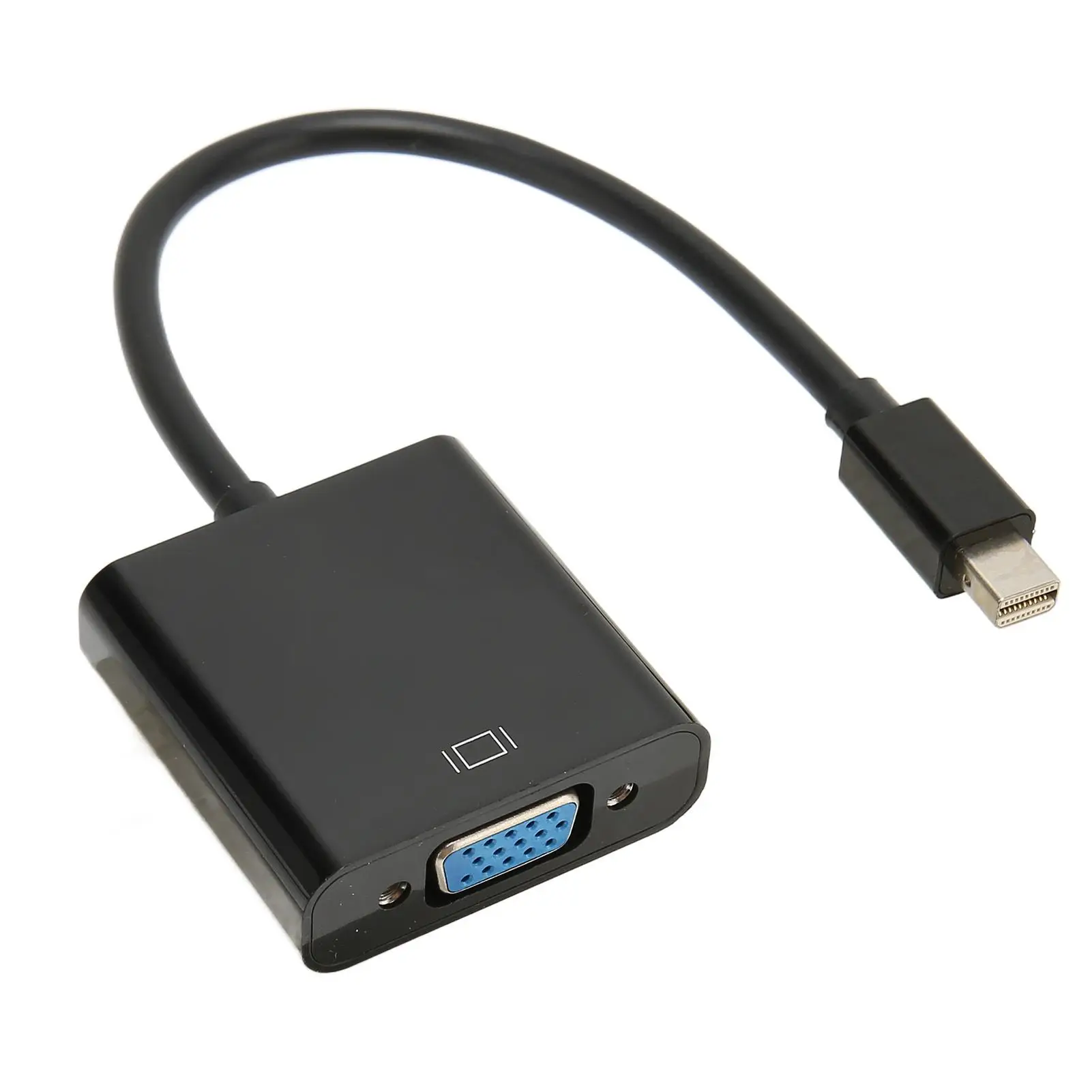 3PCS Mini DisplayPort to VGA Adapter 1900x1200@60Hz - Stable Plug and Play for pc