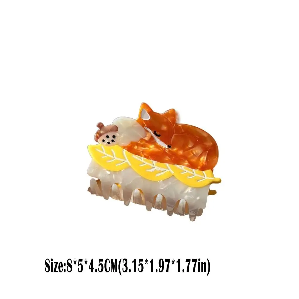 Nuevas pinzas para el cabello con forma de garra de Animal de acetato, Clip de tiburón acrílico a la moda con tema Animal, ropa informal, pasador para el cabello bonito