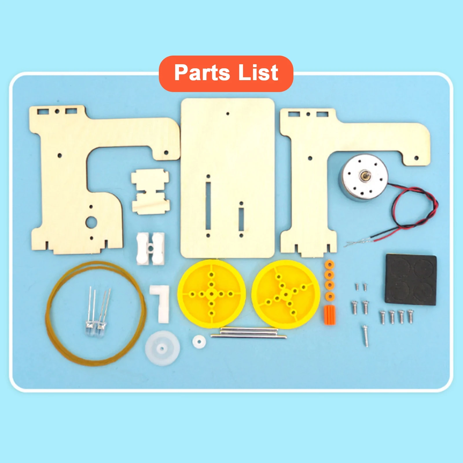 DIY Lustige Wissenschaft Physikalische Experiment Kleine Erfindung Bildung Spielzeug Handkurbel Generator Modell Kinder Lernen Spielzeug G155