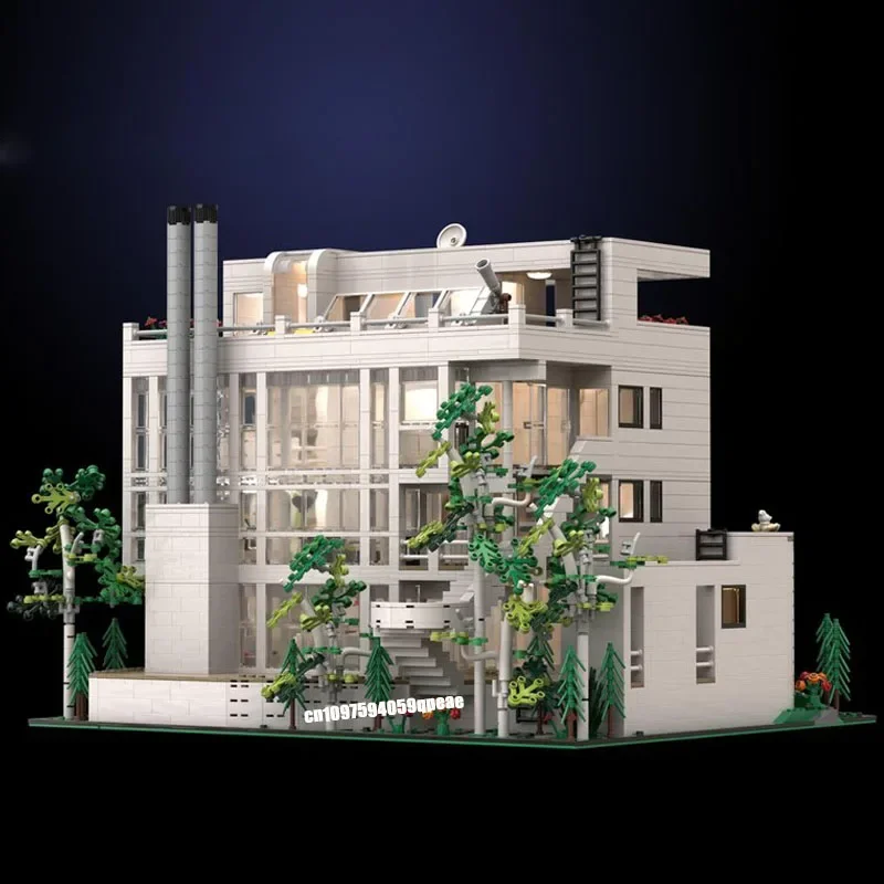 New 5283Pcs City Hot Selling Street View Moc Modular Douglas House Model Custom Puzzle Diy Creative Ideas Kid Toy Birthday Gift