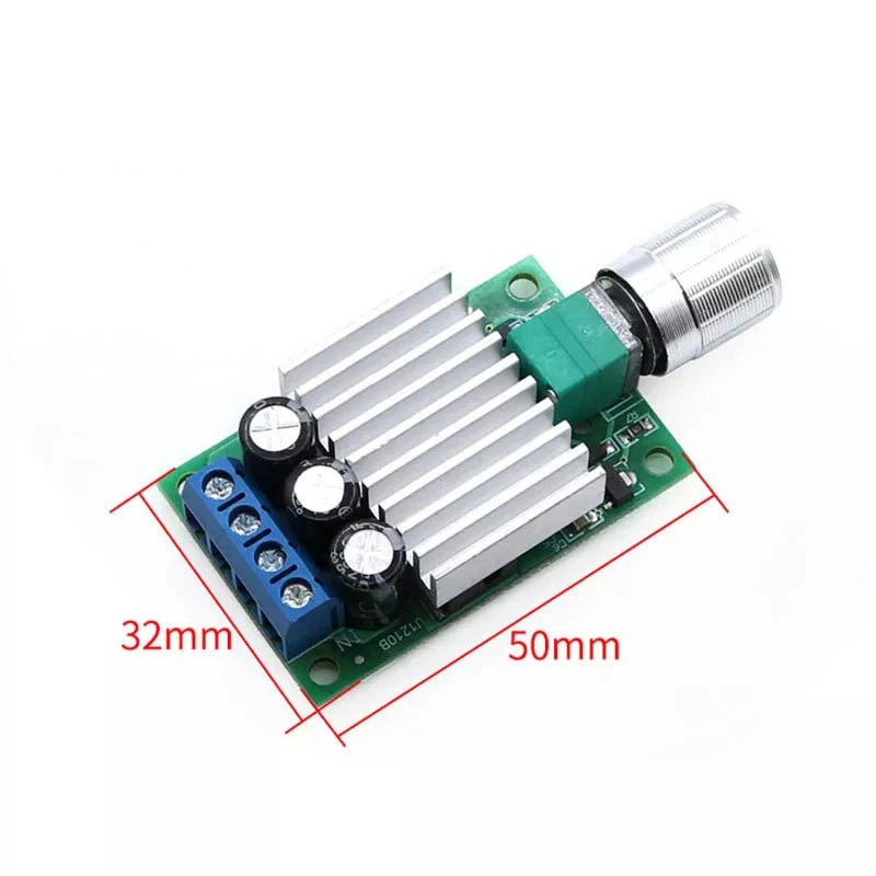 1/2~20/50Pcs PWM DC Motor Governor 12V24V10A High Power DC Controller Speed Regulation Temperature Regulation Switch