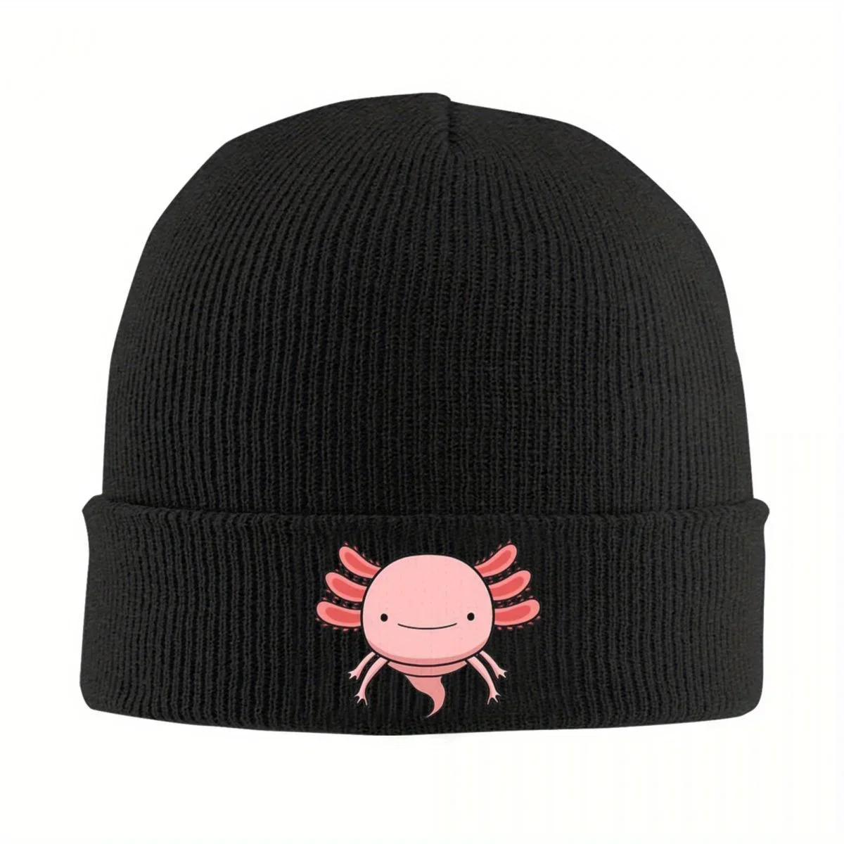 

New I Axolotl Questions Warm Knitted Cap Hip Hop Bonnet Hat Autumn Winter Outdoor Beanies Hats For Men Women Adult