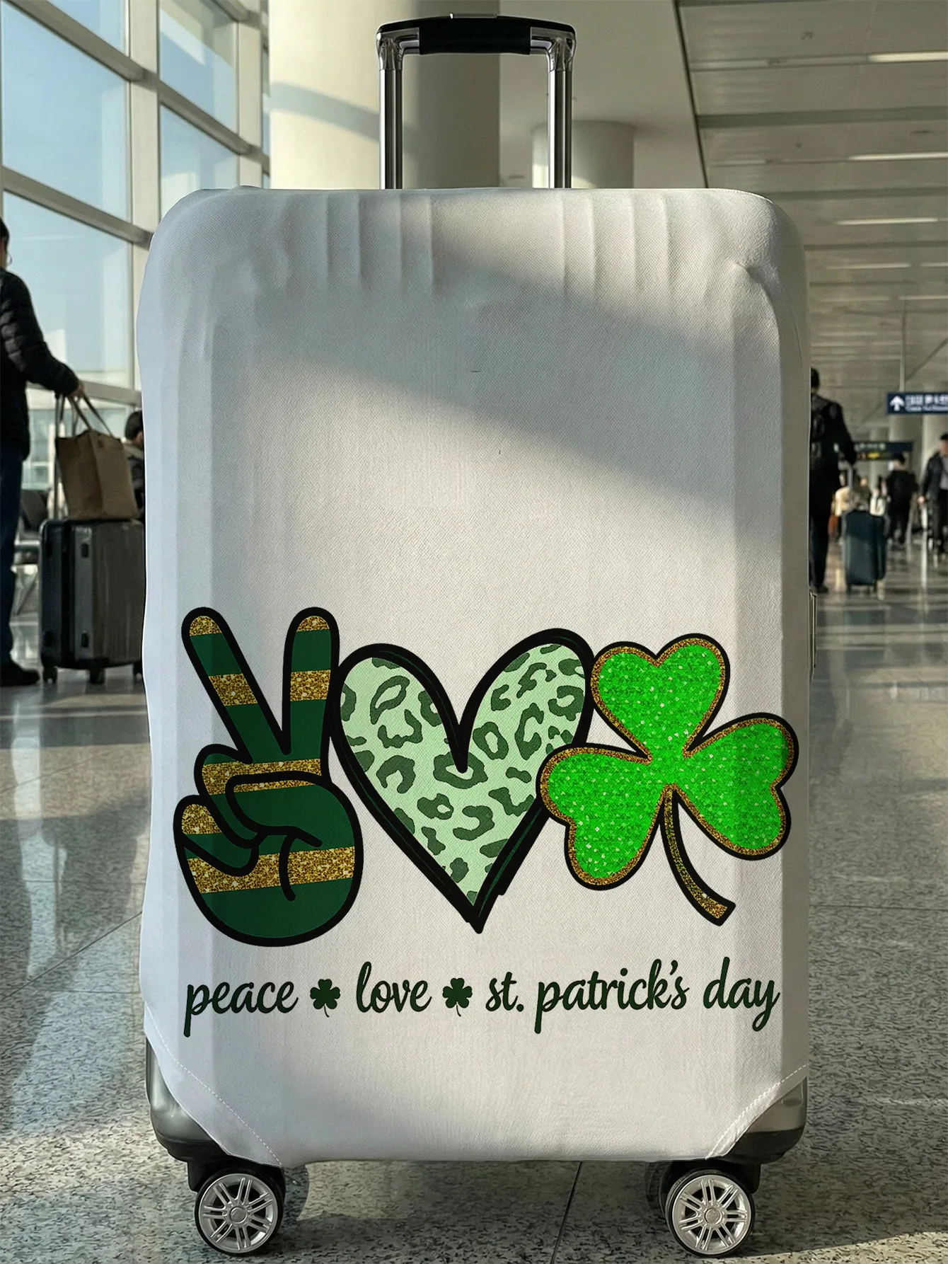 

Защитный чехол для багажа Clover Gesture, подходит для чемоданов 18-32 дюймов, чехлы для ручек чемоданов, аксессуары для путешествий