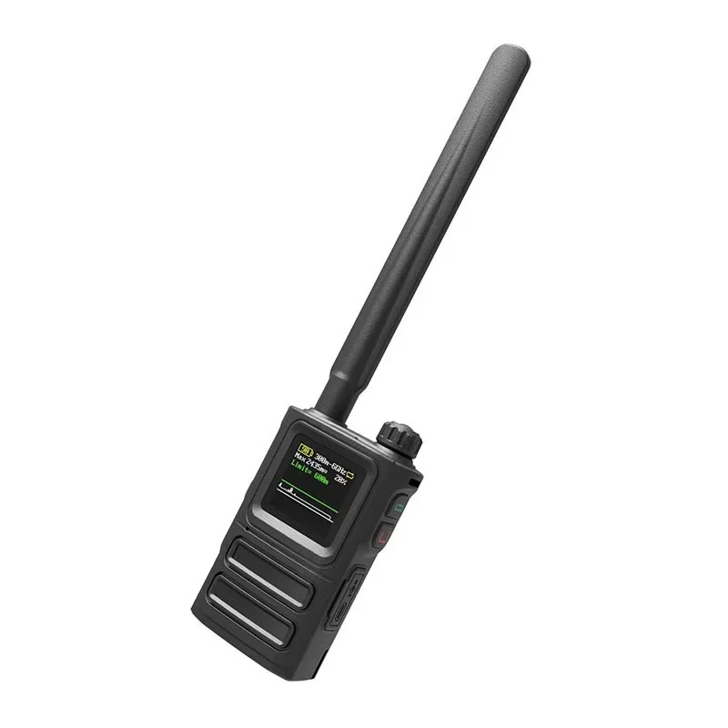 Detectable 300M-6GHZ frequency drone detector supports Russian and English, handheld drone alarm