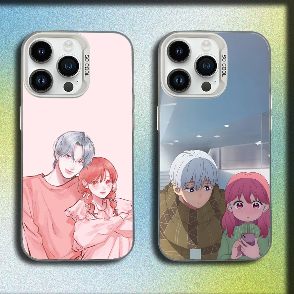 

Manga A Sign Of A-Affection Phone Case For iPhone 16,15,14,13,12,11,Mini,Pro,SE,MAX White Matte Shockproof Cover