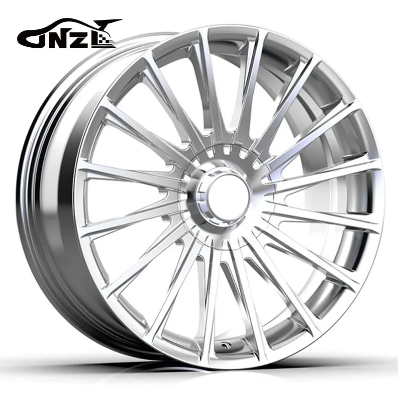 Zhenlun 19 Inch Monoblock Multi Spoke Rims Casting Wheels For Mercedes Benz AMG E63 GLS400 S450 S400L