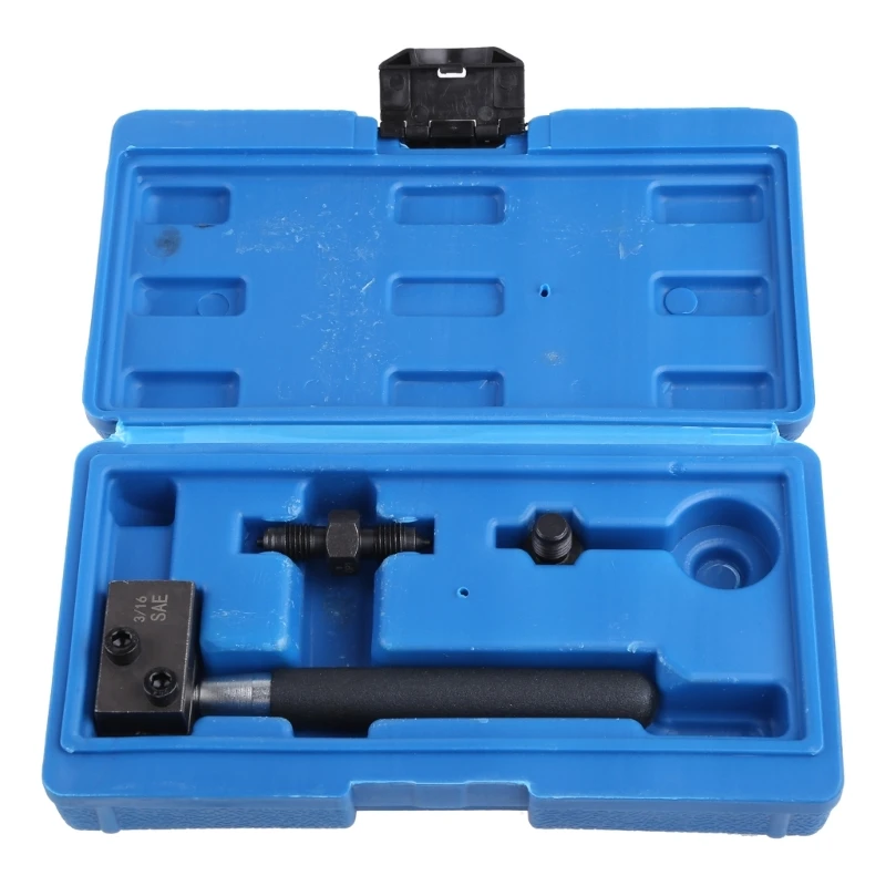 

1Set Auto Brake Hose Reaming Tool 4.75mm Din F Tool Easy to Hold Parts Brake Pipe Line for Auto Maintenance Tools