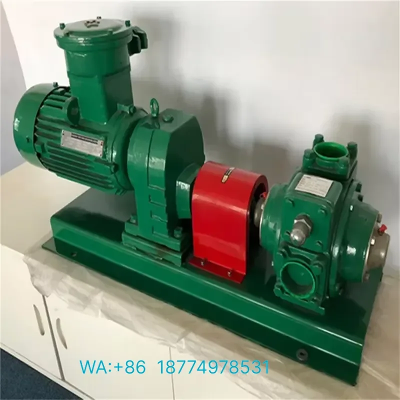 for YB-80 Low Pressure OEM Fuel Pump 80MM 3 Inch Cowell Double Shaft Rotary Vane 1000L/min 7.5KW 1 Year Automotive