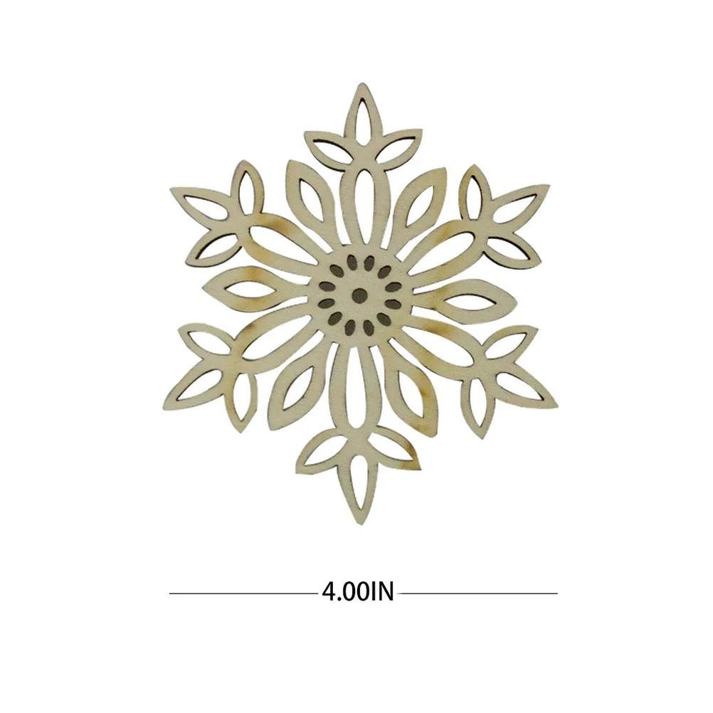 

27 Pcs Ornaments Christmas Tree Party Decor Decorative Snowflakes Indoor Decorations Front Beautiful