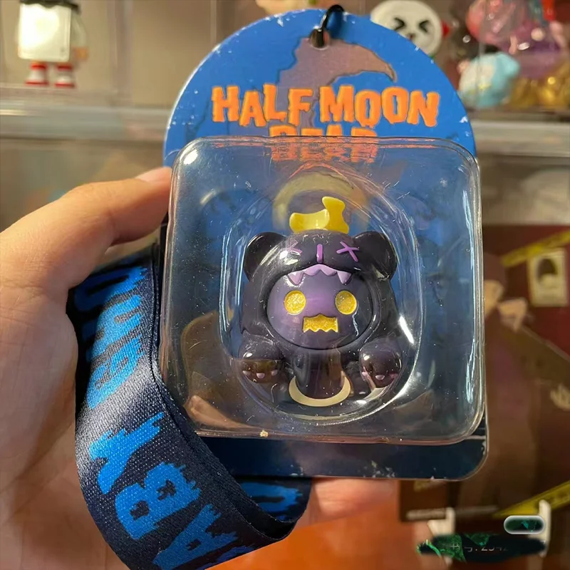 Shinwoo Not The Half Moon Bear 65% Series Ghost Bear Limited Kawaii Action Anime Figures Toys Cute Collection Boy Birthday Gifts