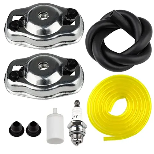 Heavy Duty Starter Pawl Bridge & Fuel Filter Set Compatible ForHusqvarna 123L 128C 128LD Chainsaw Parts Replacement 3873305