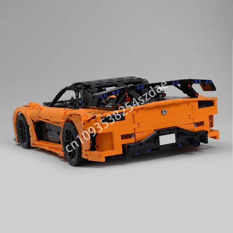 3069PCS MOC Snelheidskampioen Stadsauto Mazdas RX-7 VeilSide Fortuin Supercar Bouwtechniek Racing Creatieve Garage Speelgoed Cadeau