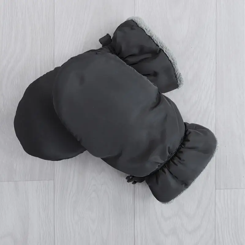 방수 바람 방전 푸시 의자 장갑 유모차 유모차를위한 부드러운 양털 안감 P31b