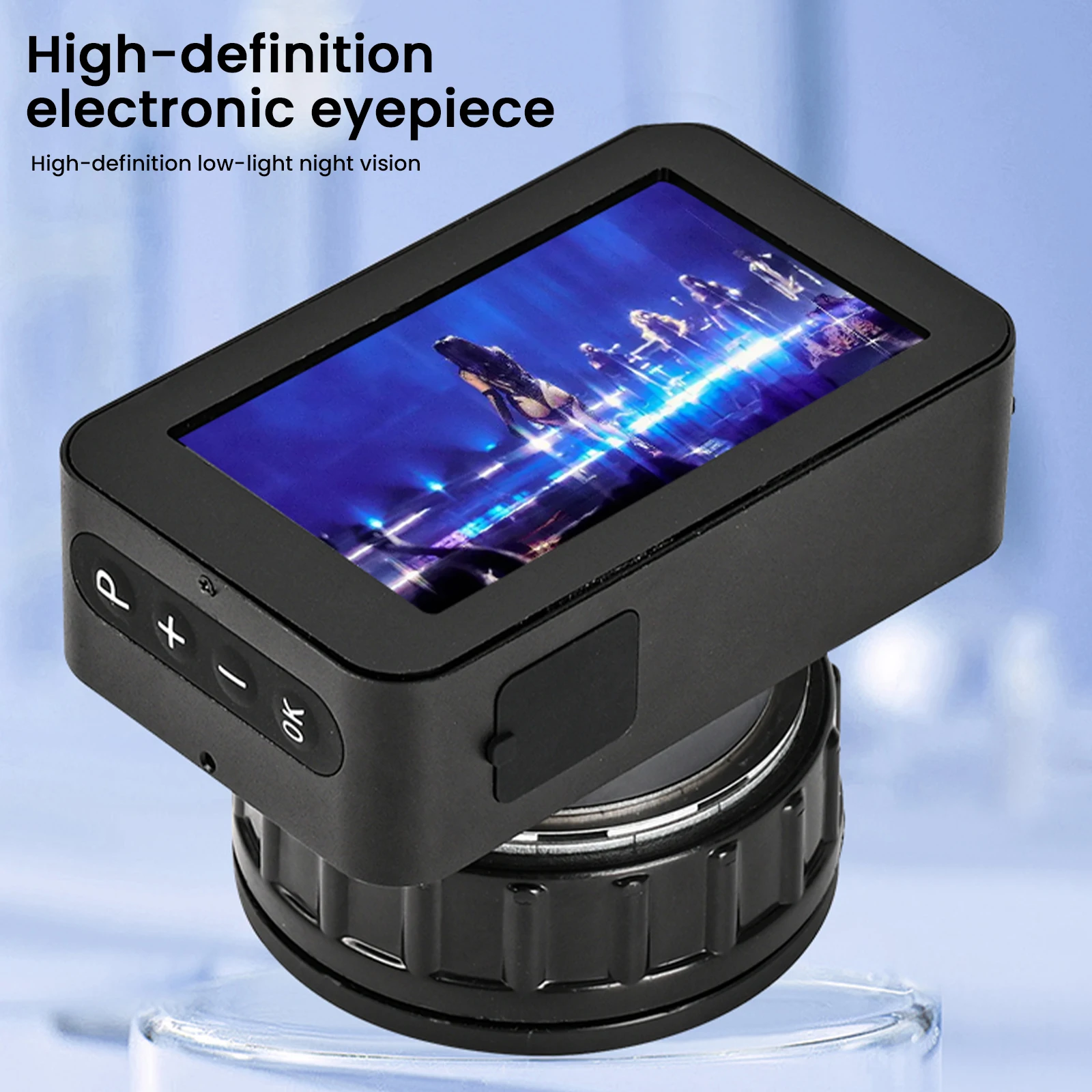 

Telescope Eyepieces Camera Type-C Charging 3 In Color Display Electronic Eyepiece for Astrophotography Planetary Bird Watching