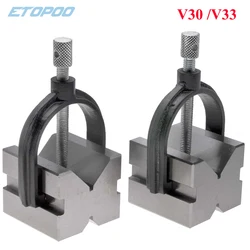 V30/V33 High Precision V Block A Type Machinist Blocks and Clamp measuring instrument