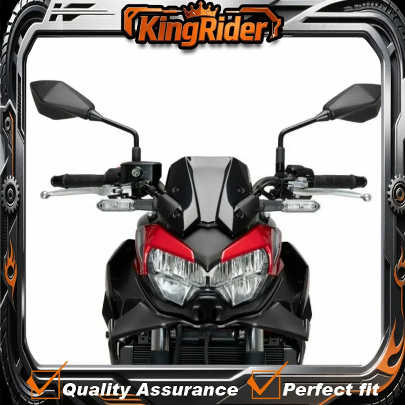 Fit For Kawasaki Z650 Z 650 z650 2021 2022 2023 2024 Motorcycle Accessories Front Spoiler Fairing Winglet Aerodynamic Wing Cover