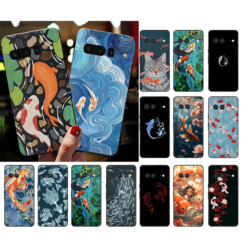 

Koi Fish Phone Case For Google Pixel 9 Pro XL 9 8 7 Pro 8A 7A 7 6A 6 Pro Pixel 4 3 XL 5 6 4A