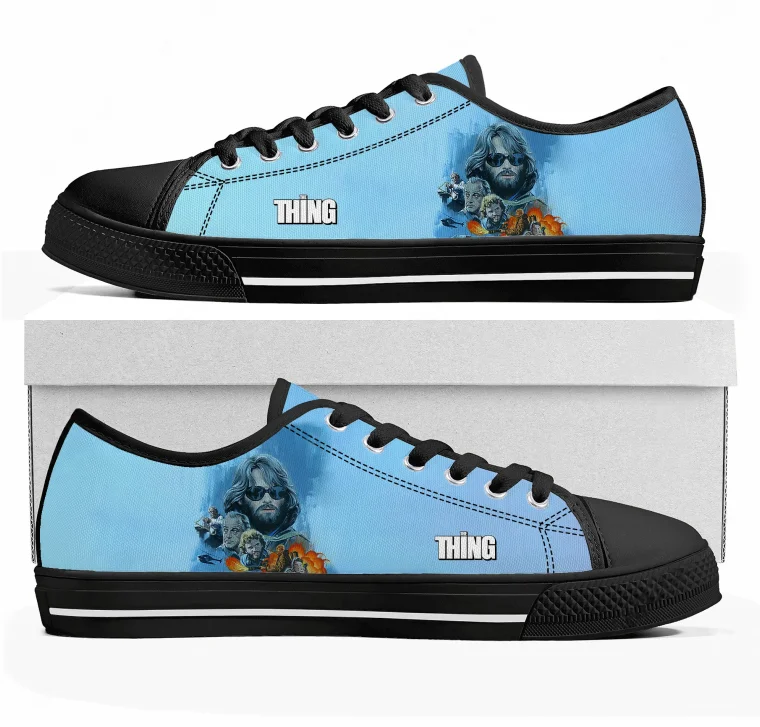 

Кроссовки The Thing Low Top высокого качества для мужчин, женщин и подростков, повседневные кеды из канваса с индивидуальными узорами, обувь на заказ