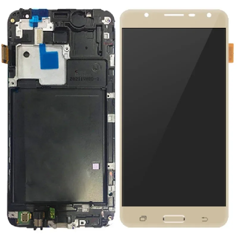 For Samsung Galaxy J7 Core SM-J701F J701M J701F/DS J701FN Display Touch Screen Lcd Digitizer with Frame Home Button + Kits