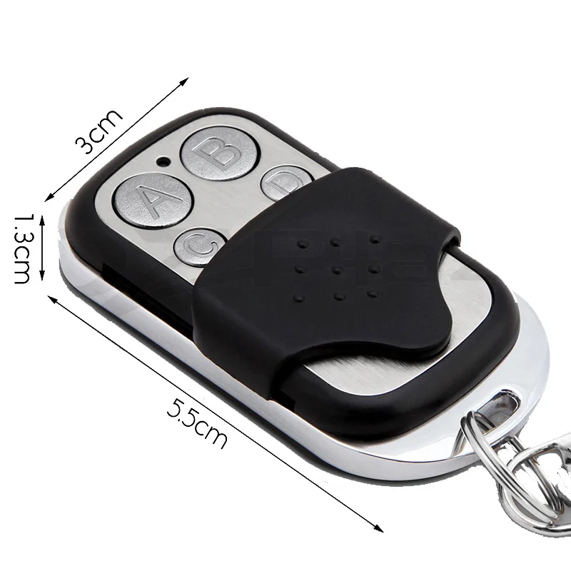 For Avanti Slimfit Garage Door Remote Control 433.92MHz Rolling Code Gate Opener Command Keys Replacement Match Sun Visor Clips