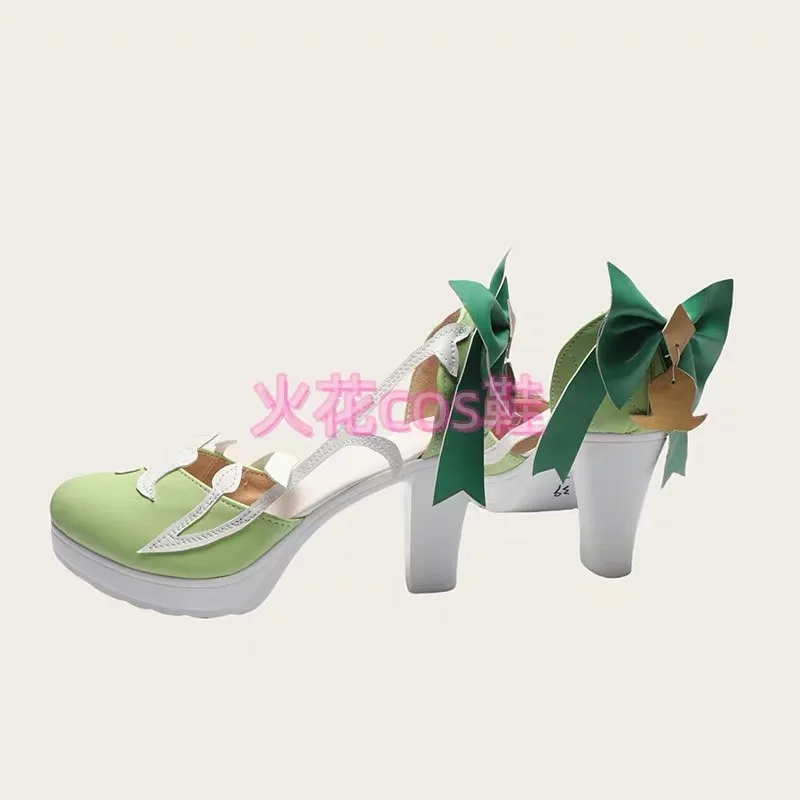 Genshin Impact Anime Cosplay Sapatos para Mulheres, Carnaval Halloween Trajes