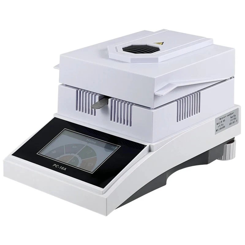Grain Tester 0.001G Medical Food Halogen Light Laboratory Solid Moisture Analyzer
