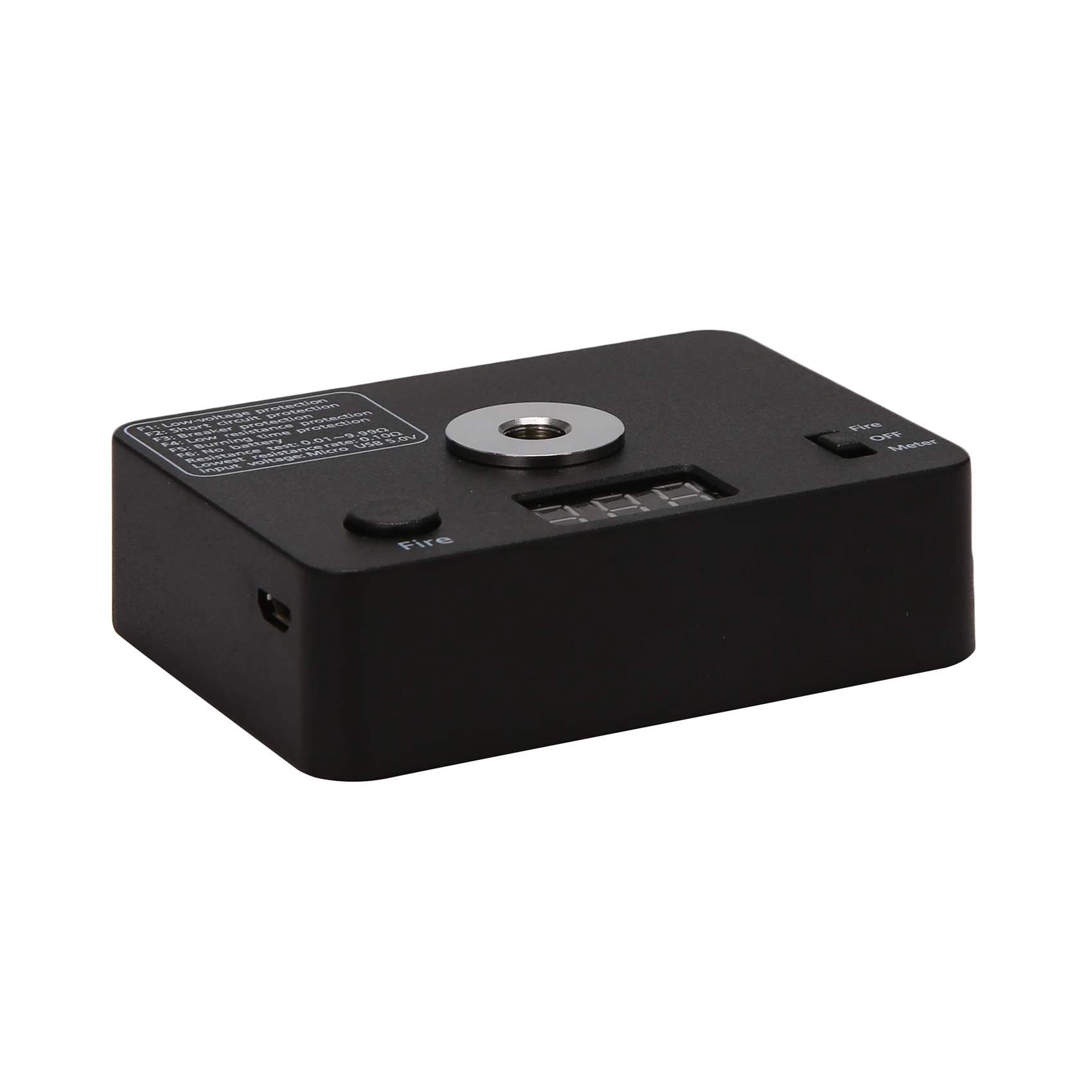 저항 테스터 옴 미터 521 탭 LED 코일 와이어 DIY 도구, E 510 스레드 Rba DIY 탱크용