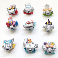 Original Super Zings Superzing Serie1-10 RARE Silver Snow Rider Enjoystick Strike Shield Dr.Screen Figure Limite Collect Kid Toy