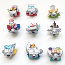Original Super Zings Superzing Serie1-10 RARE Silver Snow Rider Enjoystick Strike Shield Dr.Screen Figure Limite Collect Toy