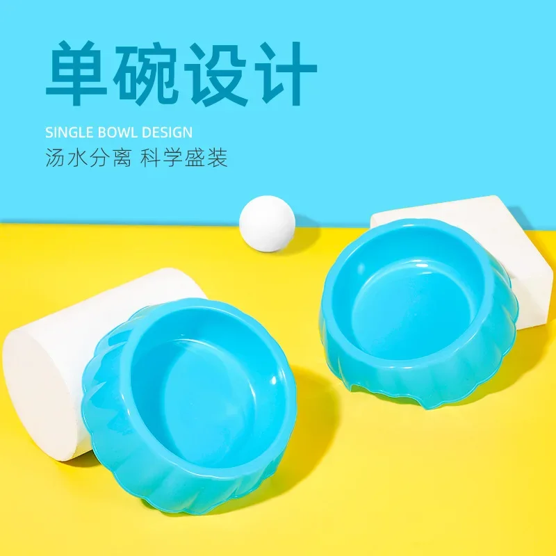 

Cat Slow Food Bowl Anti Spill Pet Supplies Puppy Small Dog and Cat Bowl Anti Choking Food Basin Pet Products