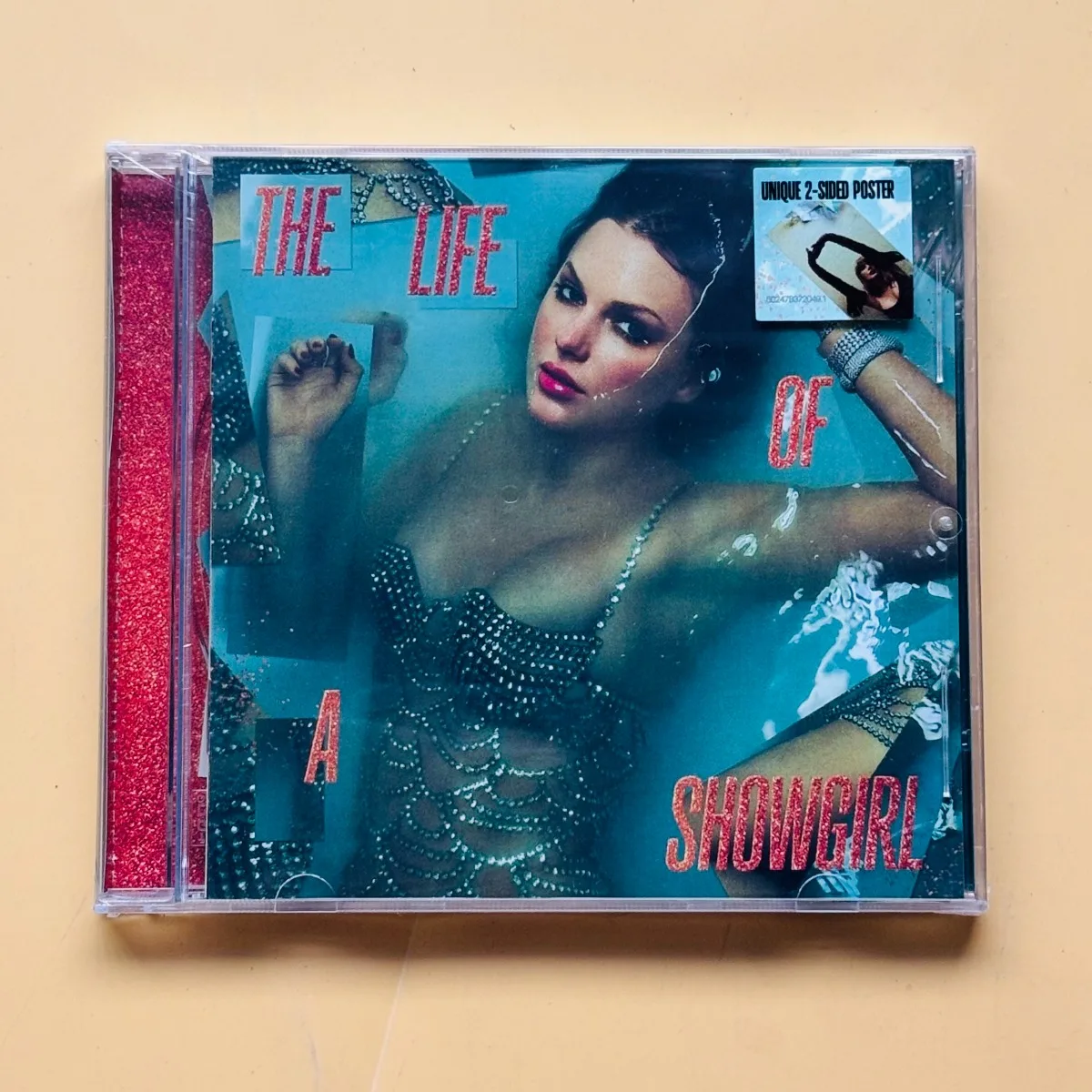 

The Life of A Showgirl Music CD Album with Unique 2-Sided Poster, Pop Music CD for Music Lovers, Collectible Audio CD